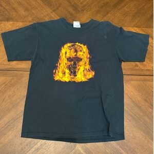 Universal Studios Japan Terminator 2 T2-3D Battle Across Time Shirt Black Mens M